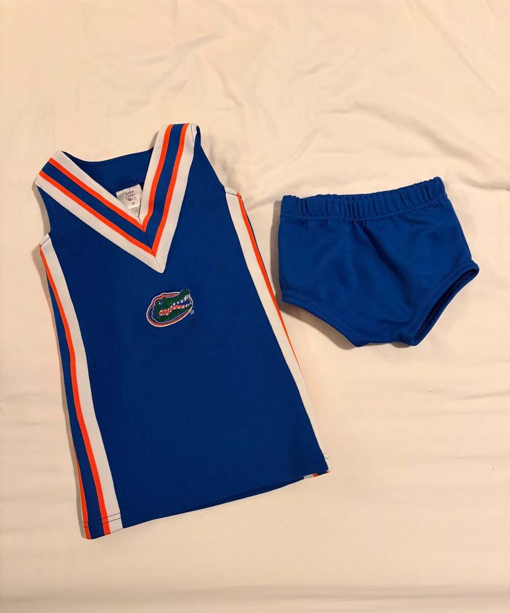 Sara Lynn Togs Florida Gators Cheerleader Outfit Set Size 2T
